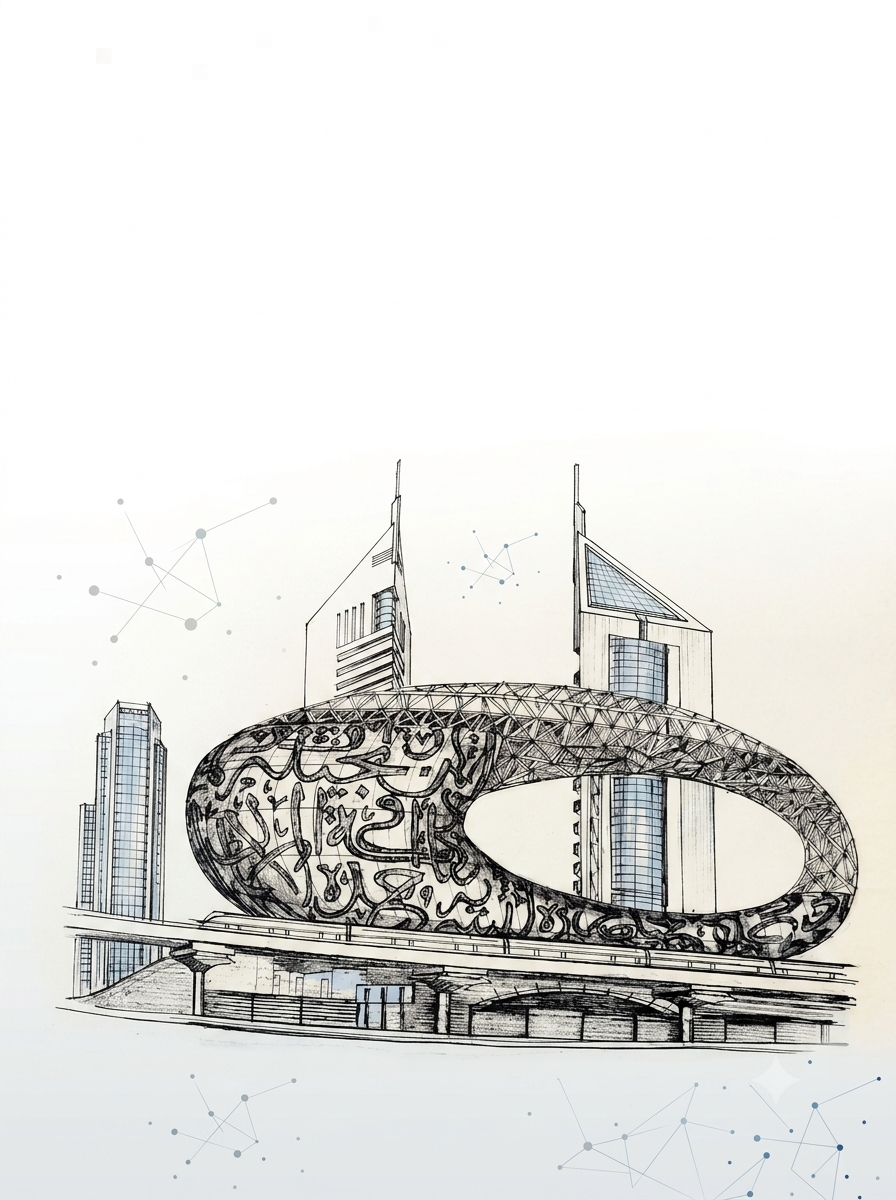Dubai Future Museum Vertical